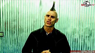 Who Will Win the Fight for This Brunette's Natural Tits?