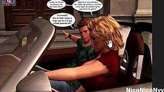 Stepmother Cheating Discovered, He Rides Her Huge Cock!