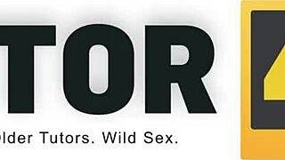 Tutor4k Instead of Learning Algebra Fellow Properly Fucks Pretty Tutor