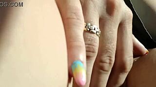 She rubs her pussy while driving in reality