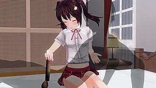 Uncensored Anime Imouto Ga Anal O Semenagara Sundome Tekoki Onasapo