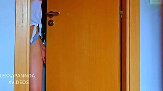 green-eyed stepsister gives me an incredible blowjob