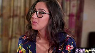 Cute blonde girlfriend boldly eats her friend's hairy pussy with passion.