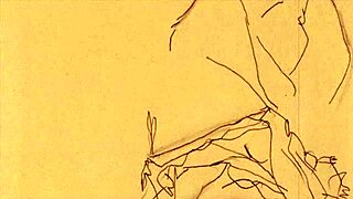 vintage erotic illustration from retro comic anime hentai