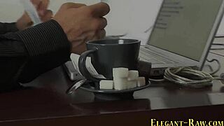 Watch This Classy Euro Slut Get Analized!