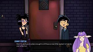 Goth Girl Gives Handjob In Danny Phantom Redux