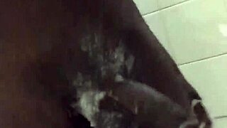 pampering my thick dick with lingerie milf pov masturbation.