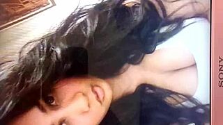 Tribute to Zorrita699 with cum and masturbation