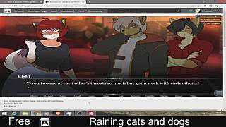 raining cats and dogs out here today