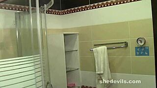 blonde teen's innocent selfie turns into a steamy webcam show