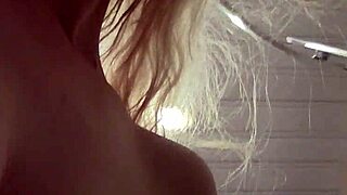 blonde teen's innocent selfie turns into a steamy webcam show