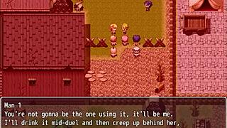 Grace faces humiliation in the labyrinth town game