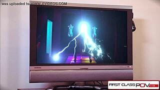 adriana chechik's stripper gig with a huge dick