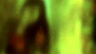 Brunette milf undresses for indian lover