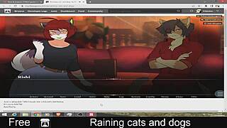 raining cats and dogs out here today