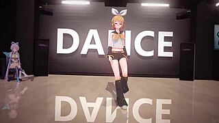 Enjoying a 3D dance party with great vibes.