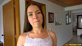 latina babe fucked raw in hotel 😏