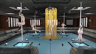 Обожаю секси-танцы в хентае Fallout 4