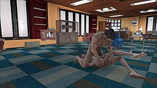 Fallout 4 spanking and anal fucking 😈