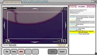 Nicole Masturbates To Exposed Tits In Hentai!