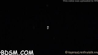 Captivating brunette babe vibrates her wet pussy in fetish play