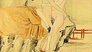 I find these vintage erotic drawings from anime hentai very passionate retro antique cartoon