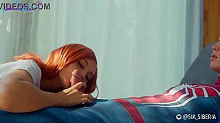 Sia Siberia Fucks In Spider-Man Cosplay At Home