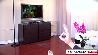 adriana chechik's stripper gig with a huge dick