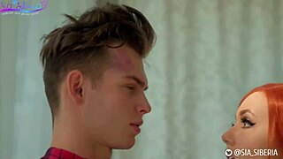 Sia Siberia Fucks In Spider-Man Cosplay At Home