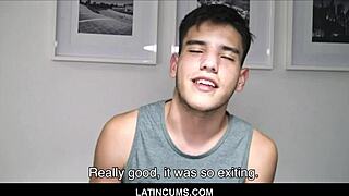 Latincums com - hot young 18+ latin teen 18+ boys have orgy for cash.