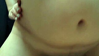 this girl rides my dick and rubs her tits on my face