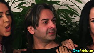 Clothed mistress giving blowjob 😈