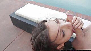 Sweet teen sophia grace takes big cock anal