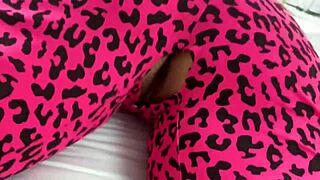 I fucked my stepdaughter through pants hole while talking to friends