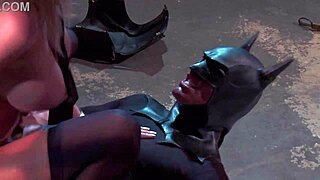 ฉันเบลค โรส ทนควยใหญ่ของแบตฟักไม่ได้ในออร์กี้กับคริสติน่า