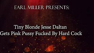 tiny blonde jesse daltan rides hard cock outdoors 😍🔥