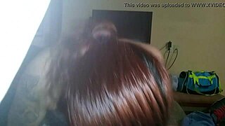 cocksucker monica chats casually with her friends at home