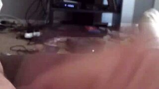 masturbating my thick cock until cum shoots out.