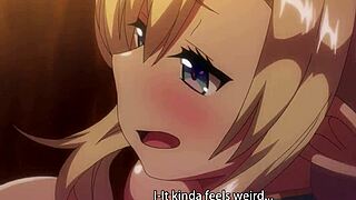 Hentai anime features big tits in erotic scenes with cute characters