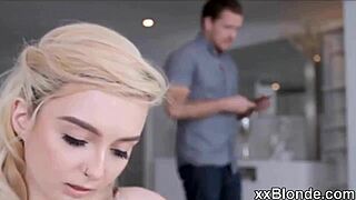 Teen Blonde Voyeur MILF Gets Pussy And Ass Fucked!