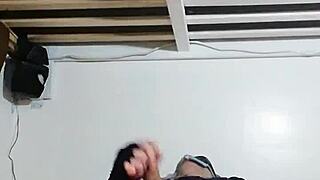 Ladyboy, show us your first dildo ride!