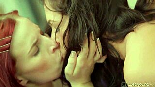 Redhead Licks Great Pussy with Passion and Emotion