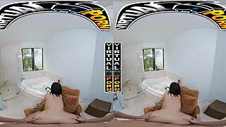 Bathe with Kiana Kumani in this quickie POV fuck!