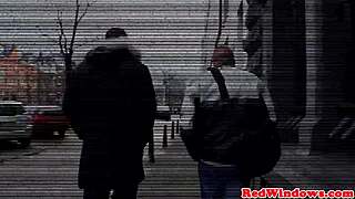 ever tried dicksucking amsterdam hooker with jizz splash?