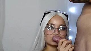 Blondie White Moon craves that monster cock.