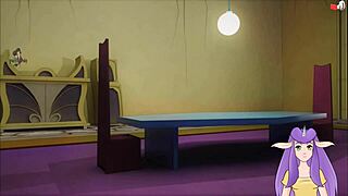 Dragon Ball divine adventure with android 21 showing off her big tits and ass