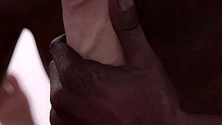 Black man sucks big white dick