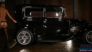 Big ASS and TITS American Blonde MILF Carlye Denise in Heels and Stockings