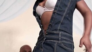 The Ebony Girl Next Door Visits Her Friend's Girlfriend