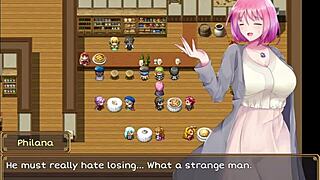 I, the Horny Client, Grab the Cute Waitress's Big Tits During Massage in Philana Story Part 2